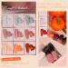 Lavender Violets Gel Nail Polish 21 Pcs New Year Gift Set Nude Grey Orange Red Glitter Valentine's Day UV LED Varnish Soak Off Shellac Nail Polish Base Glossy n Matte Top Coat Sliver Gold Manicure 987 Birthday Gift-987 - Buy Online on SooperMarket.com