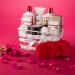 Red Rose Spa Gift Set for Women - 35 Piece Stress Relief Kit for Thank You, Birthday, Mom, Christmas - Nail Care, Body Scrub, Bubble Bath, Bath Bomb & More - Buy Online on SooperMarket.com