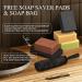 4-Piece Natural Men's Soap Set | Handmade Deep Cleaning & Moisturizing - Sandalwood Amber Mint Charcoal Turmeric - Buy Online on SooperMarket.com