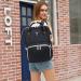Pomelo Stylish Baby Diaper Backpack | Multifunctional Water-Repellent Large Capacity | Perfect for On-the-Go Black Design - Buy Online on SooperMarket.com