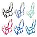RL24 - Halter with plush padding BASICLINE in 6 colors Shetland Pony Thoroughbred Warmblood light green Warmblood