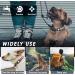 Wallfid Airtag Dog Collar & Silicone GPS Tracker Cover Anti-Loss Pet Accessory for Cats & Dogs (Black & White) - Buy Online on SooperMarket.com