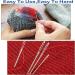 Large-Eye Blunt Needles - Stainless Steel Yarn Knitting Sewing Crafting Weaving Needles (9 Pieces) - Buy Online on SooperMarket.com