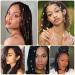 280 Pieces of Hair Accessories for Women | Dreadlock & Braid Jewelry | Adjustable Golden Hair Wrap Rings - Buy Online on SooperMarket.com