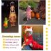Doladola Unisex Baby Toddler Romper Jumpsuit | Hooded Cartoon Sleepsuit | 24-30 Months | Yellow Duck Design - Buy Online on SooperMarket.com
