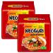 Nongshim Neoguri Seafood and Spicy Flavour 120g (Pack of 10) - Instant Korean Ramen Noodle