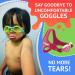 Frogglez Anti-Fog Swimming Goggles for Kids Under 10 | Recommended by Olympic Swimmers | Premium Pain-Free Strap | Pink Frog - Buy Online on SooperMarket.com