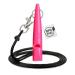 Acme dog whistle No.211.5 original from England with free instructions & black pipe band - loud & extensive for successful dog training & reliable callback (DG Pink)