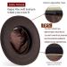 MIX BROWN Australian Wool Outback Cowboy Hat | Crushable Wide Brim Western Style | Coffee 7 3/8 - Buy Online on SooperMarket.com