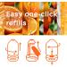 Glade Essential Oil Diffuser Refill Use with Cool Mist Aromatherapy Diffuser Air Freshener for Home Uplift Your Day Scent with Notes of Orange & Neroli 1 Count - Buy Online on SooperMarket.com