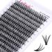 Individual Cluster Lashes Extensions 30D 0.07 D Curl 15-20mm Mixed Trays Extensions 240Pcs Individual Cluster Lashes DIY Eyelash Extensions at Home 15-20mm DH-30D-0.07-D