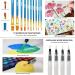 Funto Watercolor Set - 48 Color Paint with Brushes, Water Brush Pens, Pad, Tape, Sponge, Palette - Painting Kit for Kids, Adults, Beginners - Buy Online on SooperMarket.com
