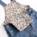 KIDSCOOL SPACE Baby & Little Boys/Girls Water Washed Ripped Soft Denim Overalls 2-3 Years Light Blue-2061 - Buy Online on SooperMarket.com