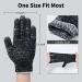 Exfoliating Shower Gloves - 4 Pairs (8 Pcs) Premium Body Scrubber for Spa, Massage & Dead Skin Removal - Deep Cleaning Black - Buy Online on SooperMarket.com