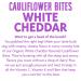 Rhythm Superfoods Crunchy Cauliflower Bites - Organic White Cheddar 1.4 Oz (Pack of 8) - Buy Online on SooperMarket.com