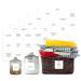 Dekluttr 144 Minimalist Laundry Labels for Organizing Linen, Storage, and Laundry Room Preprinted Organization Labels for Storage Bins Containers and Jars