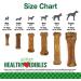 Nylabone Healthy Edibles All-Natural Beef Dog Chew Treats 2 Count - Medium/Wolf Size - Buy Online on SooperMarket.com