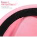 TENDYCOCO Women Stewardess Hat Felt Flight Attendant Air Hostess Hat Cosplay Costume Headwear Accessories for Halloween Party Supplies Pink One Size - Buy Online on SooperMarket.com