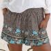 Gufesf Women's Cotton Shorts - Lightweight & Comfy Elastic High Waist Shorts with Pockets (Z1-blue XX-Large) - Buy Online on SooperMarket.com