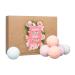 Love Beauty and Planet Bath Bombs Gift Set Gift Ideas for Her  Wife  Bath and Body Pampering Gift Set Murumuru Butter and Rose  Coconut Water and Mimosa Flower  Argan Oil and Lavender Paraben Free
