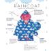 Hatley Girls' 12 Years Colour Changing Raincoat - Cheerful Clouds - Buy Online on SooperMarket.com