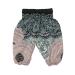 Lofbaz Children Hippy Thai Harem Aladdin Pirate Kids Pants Bohemian Baggy Colorful 18 Months Rose Flower White