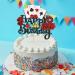 Cyodoos1PCS Casino Cake Decoration Dice Poker Chips Cupcake Cake Topper Playing Cards Vegas Theme Cupcake Toppers Decorations Poker Night Party Supplies Black - Buy Online on SooperMarket.com