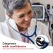 eSteth Cardiology Stethoscope - Ultra Sensitive Single Head - Extra Ear Tips & 30" Flexible Tubing - Navy Blue | Professional Medical Equipment - Buy Online on SooperMarket.com