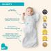 Love To Dream Swaddle Up Transition Bag Bamboo Large | Ideal for Moderate Temperatures | Gentle Transition to Arms-Free Sleep | Cream | 8.5-11kg - Buy Online on SooperMarket.com