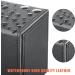 Yookeer 4-Piece Leather Deck Card Box Set for MTG Commander Decks - Gray, Orange, Pink, Horizontal - Buy Online on SooperMarket.com