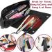 Hair Tools Travel Bag with Heat Resistant Mat - 2-in-1 Organizer for Flat Irons & Curling Irons | Essential Travel Accessories - Buy Online on SooperMarket.com