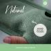 Lowell Exfoliating Peeling Gloves Set - 2 Body & Face Hammam Gloves Bonus Peeling Guide & Suction Cups - Green - Buy Online on SooperMarket.com