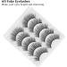 Reusable Eyelashes Lightweight and Portable 5 Pairs 6D False Eyelashes Hand Made Eyelashes Soft and for Salon for Home(GL701) - Buy Online on SooperMarket.com
