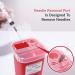 Alcedo Sharps Container 1 Quart (3-Pack) | Biohazard Needle Disposal | Portable for Home & Professional Use - Buy Online on SooperMarket.com