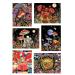 6 Pack Diamond Painting Kits for Adults - Mushroom Flower Butterfly Skeleton Moon DIY 5D Diamond Art Kits Full Drill Diamond Dots Paintings with Diamonds Gem Art and Crafts Home Decor 12x16inch 6 Pack Mushroom Diamond Pa...
