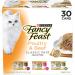 Purina Fancy Feast Classic Collection Adult Wet Cat Food Variety Pack - (30) 3 oz. Cans Classic Pate Classic Poultry & Beef 3 Ounce - 30 Count (Pack of 1)