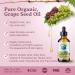Bella Terra Oils Pure Grape Seed Oil - Antioxidant-Rich Lightweight 1 Gallon for Radiant Skin & Frizz-Free Hair (Pack of 10 - 12.8 Fl Oz) - International Shipping Available - Buy Online on SooperMarket.com