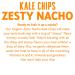 Rhythm Superfoods Kale Chips Zesty Nacho Organic 2.0 Oz (Pack of 4) - Vegan & Gluten-Free Snacks - Buy Online on SooperMarket.com