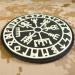 Glow Dark Vegvisir Viking Compass Norse Rune Morale Patch - 3D PVC Rubber Fastener - Buy Online on SooperMarket.com