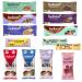 Foodlose bestsell Package |Delicious mix of 13 different organic snacks: nutring fruit gums groove butter Bites & nutcreme bars |Organic vegan gluten and lactose-free bestsell Package 13 snacks