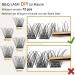 Buy 72 PCs DIY Individual Eyelashes - B&C Wispy & Fluffy Single Extensions for Beginners | Reusable C-10 mm | International Shipping - Buy Online on SooperMarket.com