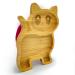 Eco Health Kitten Bamboo Baby Plate Kids and Toddler Suction Cup Bamboo Plate for Babies Non-Toxic and Cool to The Touch Ideal for Baby Weaning Cat Plate (Hot Pink)