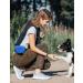 Gobeigo Silicone Dog Treat Bag with Clicker - Magnetic Closure Puppy Training & Walks Fanny Pack (Blue) - Buy Online on SooperMarket.com