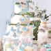 Blumomon 30-Piece 3D Butterfly Cake Topper Decorations | Blue & Gold Rim Cupcake Picks for Weddings Baby Showers & Birthday Parties - Buy Online on SooperMarket.com