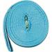 Kincade Brights Two Tone Padded Lunging Rein - Aqua/Black - 26' | Quality Training Equipment - Buy Online on SooperMarket.com