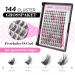 Calailis 120 PCs D Curl Individual Eyelash Extensions | DIY Cluster & Volume Lashes for At-Home Use - Buy Online on SooperMarket.com