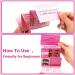 200Pcs DIY Eyelash Extension Kit D Curl Cluster Lashes with Waterproof Glue and Professional Tweezers - User Manual Included (40P-D-8-18MM) - Buy Online on SooperMarket.com