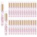 MyAoKuE-UP Crystal Lash Shampoo Brushes- Eyelash Cleaning Brush Soft Makeup Brushes for Eyelash Extensions Cleansing Nose Pore Deep Cleaning Brush Purple 30pcs