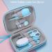 Baby Healthcare Grooming Kit - 8pcs Blue Newborn Nursery Care Set - Buy Online on SooperMarket.com