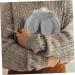 Menstrual Relief Bag Portable Hand Warmers Hand Warm Pouch Plush Toys Warm Water Bag Outdoor Hand Warmer Detachable Hot Water Bag Outdoor Hot Water Pouch With Cover Grey 18x14x4cm - Buy Online on SooperMarket.com